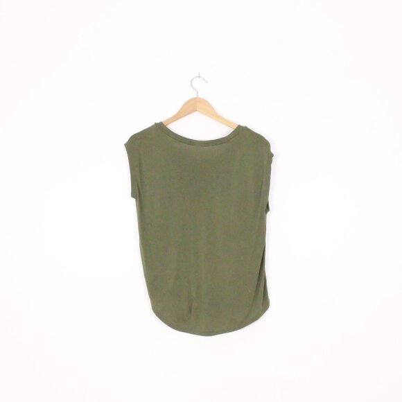 Gap Green Luxe Dolman Sleeve T-Shirt - Picture 6 of 9
